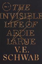 The Invisible Life of Addie Larue Book Cover 
